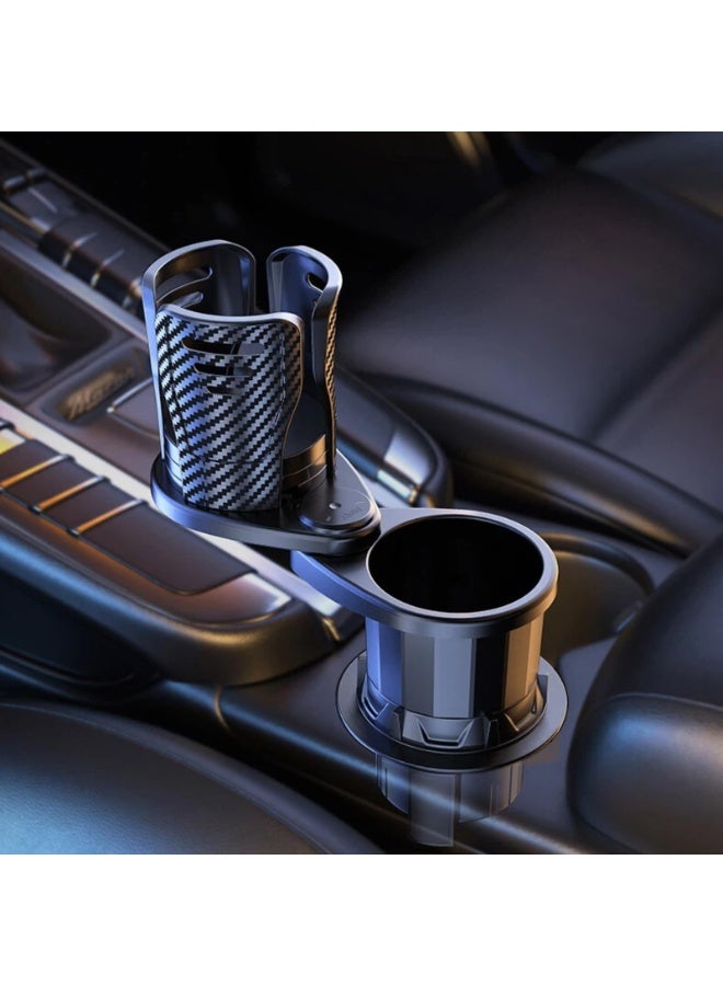 Bukela Car Cup Holder Extender Adjustable Base 2 in 1 Dual Layer Cup Holder Large Capacity Storage 360 Degree Rotating Cup Slot Large 10/40 oz. Bottles & Big Drinks,Travel Cup - Image 3